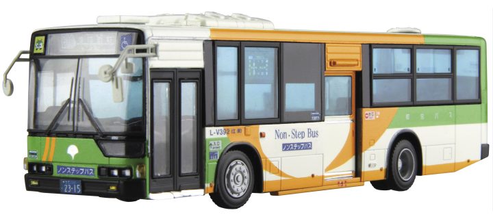 16番鉄道模型お揃スケール1/80のプラモデル新シリーズにバス – バス 